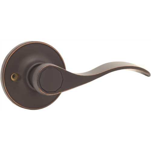 Legend DMYW62-ORB Wave Dummy Door Lever Lock Oil Rubbed Bronze