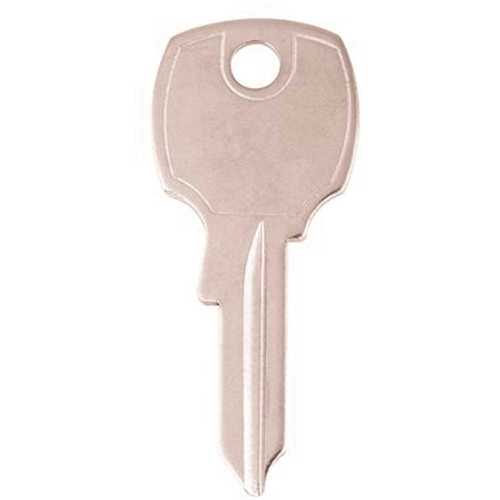 Proplus 808048 Mailbox Lock Key Blank Nickel - pack of 50