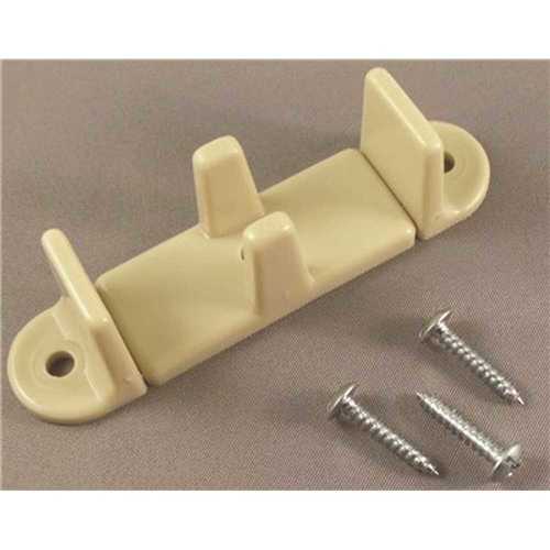 Brixwell 8-294 Adjustable Bypass Floor Guide Brown