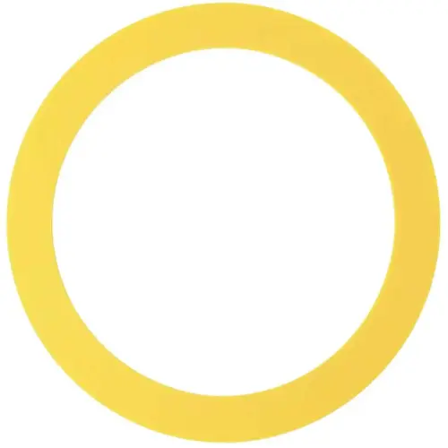 Seal for All Single Flush Class 5 and Class 6 Canister Toilets Yellow