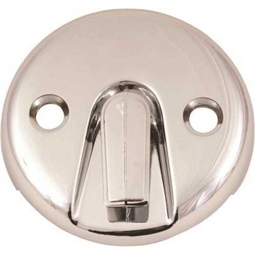 Proplus 8260 Bath Drain with Trip Lever Face Place Chrome