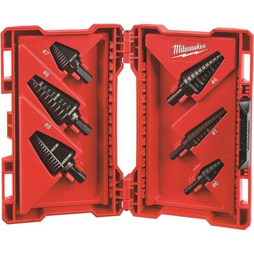 Black Oxide Step Drill Bit Set