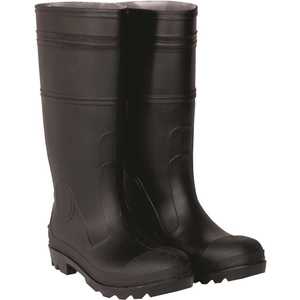 black brown rain boots