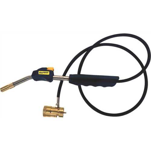 MagTorch MT 560 C MagTorch MAP/PROPANE Self-Lighting Tradesman Torch Head with Extension Hose
