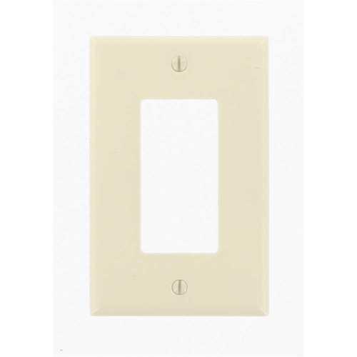 1-Gang Decora Midway Rocker Switch Wall Plate, Light Almond