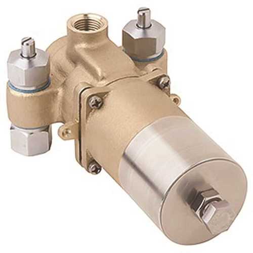 Symmons 7-102P 1/2 in. Tempcontrol Thermostatic Mixing Valve, Chrome