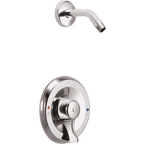 Commercial Single-Handle Posi-Temp Shower Trim Kit in Chrome without Valve or Showerhead