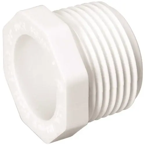Mueller Streamline 450-007HC 3/4 in. PVC MIPT Plug White