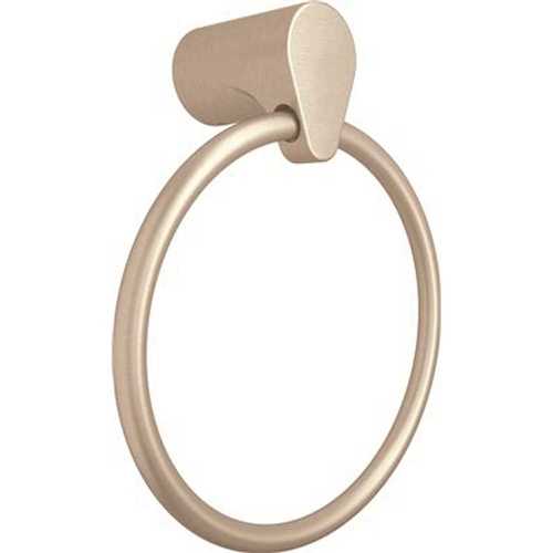 Cleveland Faucet Group YB4686BN Towel Ring Edge-Stone Brushed Nickel