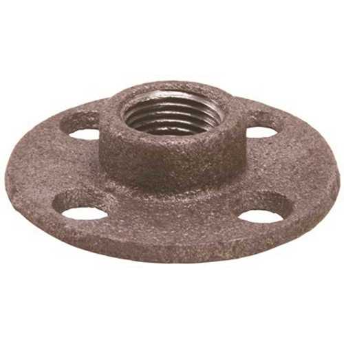 2 in. Black Malleable Floor Flange