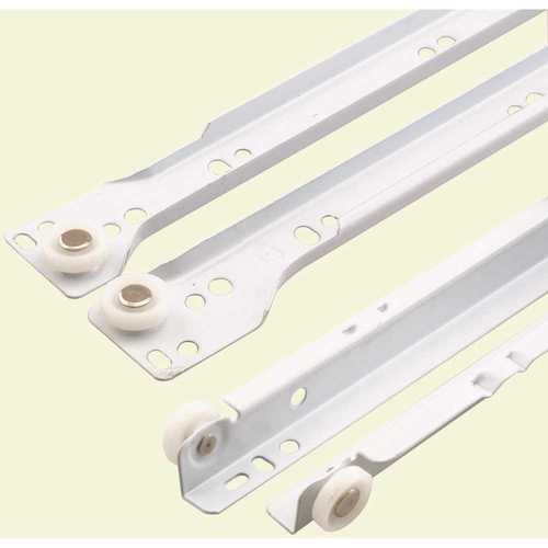 Replacement Drawer Track Set White
