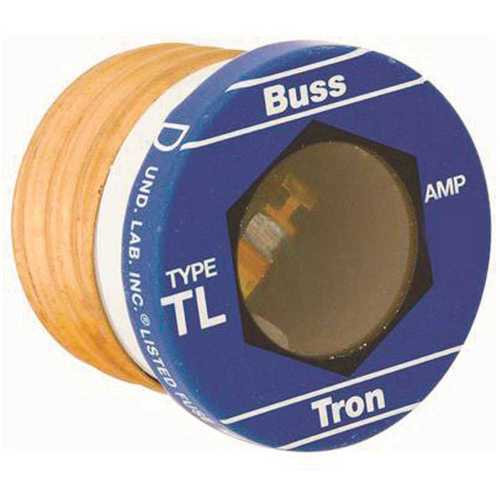 Cooper Bussmann TL20 Type TL Time Delay Glass Plug Fuse 125Volt 20 Amp pack of 4