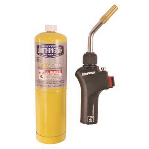 MagTorch MAP-Pro Self-Igniting Natural Gas Torch Kit - pack of 2