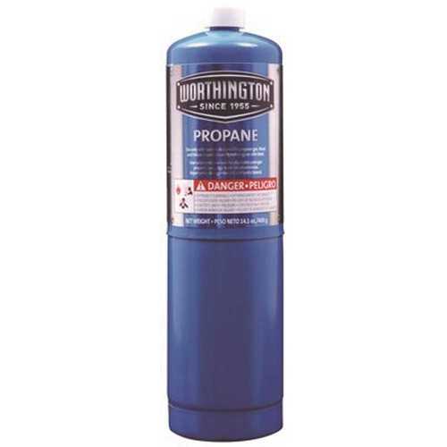 Worthington 332701 14.1 oz. Propane Gas Cylinder - pack of 12
