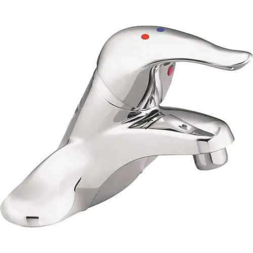 Chateau 4 in. Centerset Single Handle Low-Arc Bathroom Faucet in Chrome without Drain Assembly
