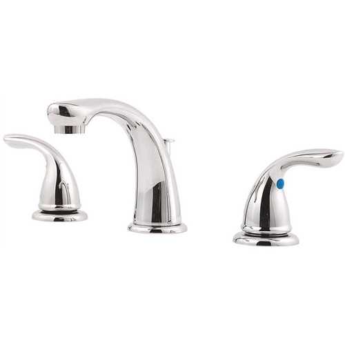 Pfister LG149-6100 Pfirst Series 8 in. - 15 in.Widespread 2-Handle Bathroom Faucet in Polished Chrome