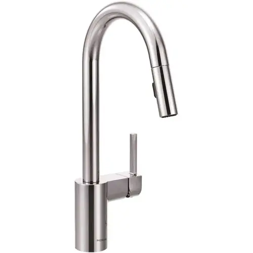 Align Single-Handle Pull-Down Sprayer Kitchen Faucet with Reflex and Power Clean in Chrome