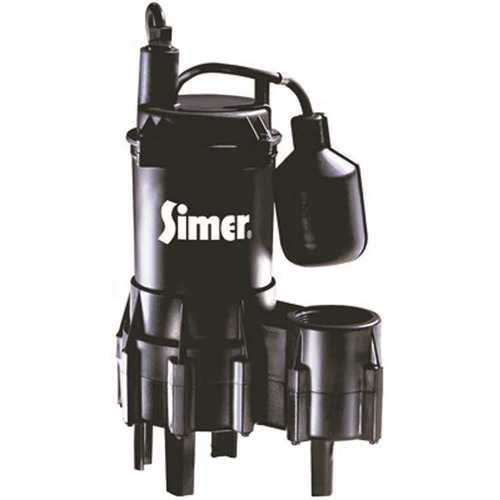 SIMER 2961 4/10 HP Submersible Sewage Pump