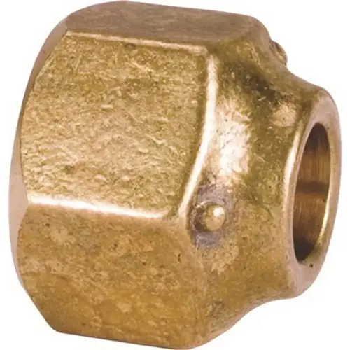 1/2 in. Heavy Brass Flare Nut Forged