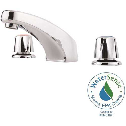 Pfister LG149-6000 Pfirst Series 8 in. - 15 in.Widespread 2-Handle Bathroom Faucet in Polished Chrome