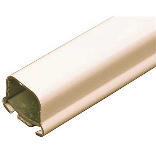 Wiremold V700-5 5 ft. Signal-Channel Steel Small Raceway, Ivory