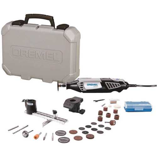 Dremel 4000-2/30-XCP2 4000 1.6 Amp Variable Speed Corded Rotary Tool Kit 30 Accessories, 2 Attachments and Carrying Case pack of 2