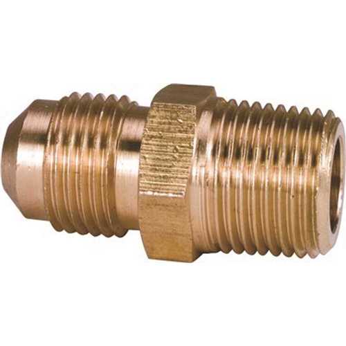 5/8 in. Flare x 1/2 in. MIP Brass Flare Long Thread Male Connector