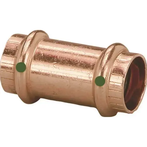 ProPress 1 in. x 1 in. Copper Coupling No Stop - pack of 5