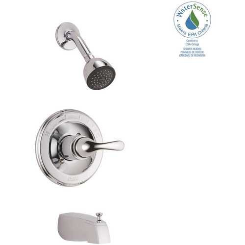 Delta T13420SOS Classic 1Handle WallMount Tub and Shower Faucet Trim