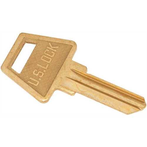 2100 Series Schlage 1145 Blank Security Bow Key Gold - pack of 50
