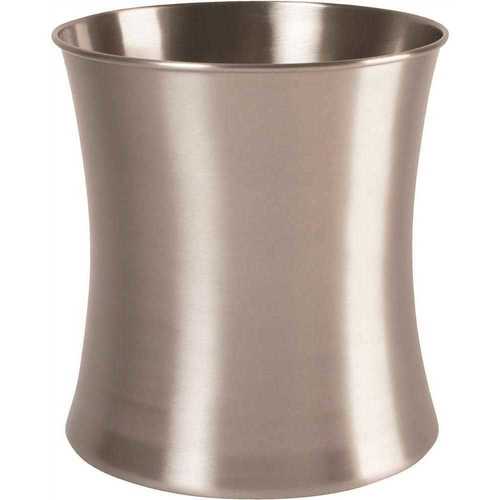 Premier 11 Qt. Wastebasket in Stainless Steel Brushed Pack of 3