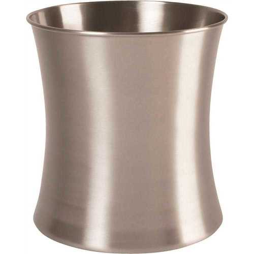 National Brand Alternative BS-PR8L Premier 11 Qt. Wastebasket in Stainless Steel Brushed Pack of 3