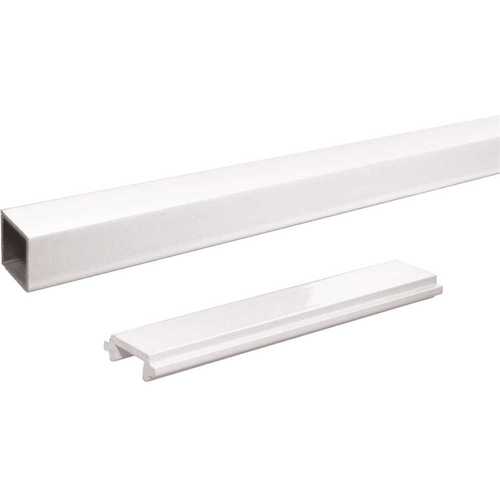 Aluminum Railing 6 ft. White Aluminum Picket and Spacer Set