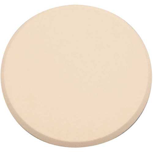 5 in. Ivory Smooth Self-Adhesive Wall Disc - pack of 5