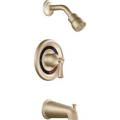 Capstone 1-Handle Wallmount Tub Shower Trim Kit in Chrome (Valve Not Included)