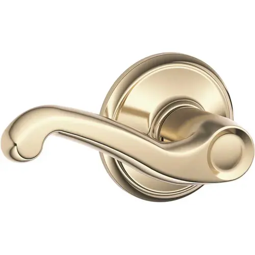 Flair Bright Brass Passage Hall/Closet Door Lever