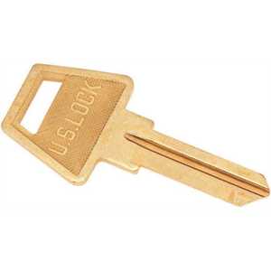 US Lock US21SB-KW1 2100 Series Kwikset 1176 Blank Security Bow Key Gold