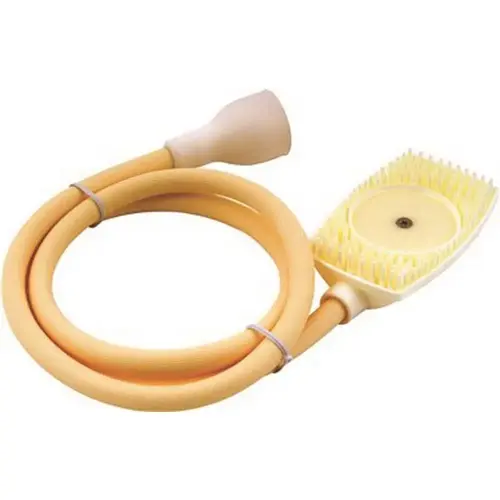 Massage Head Spray Hose in Biscuit