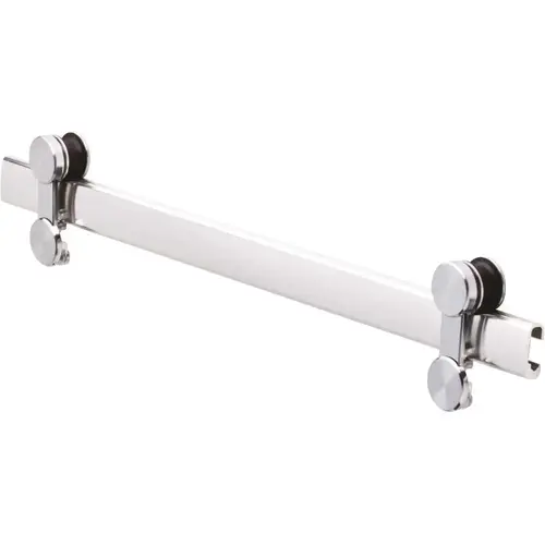 Delta 48 to 60 in. Contemporary Sliding Shower Door Track Assembly Kit in Chrome
