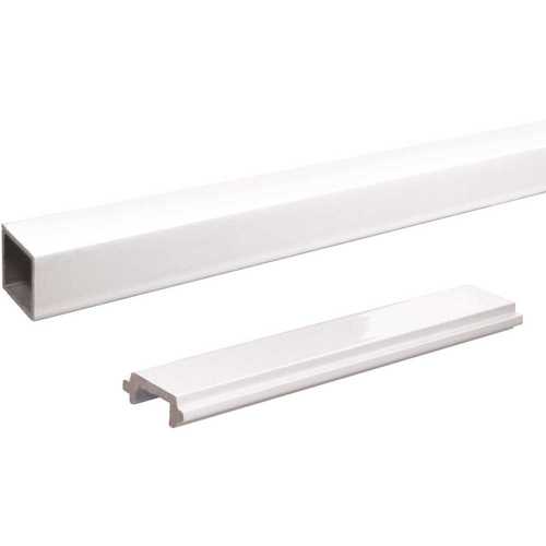 Aluminum Railing 4 ft. White Aluminum Picket and Spacer