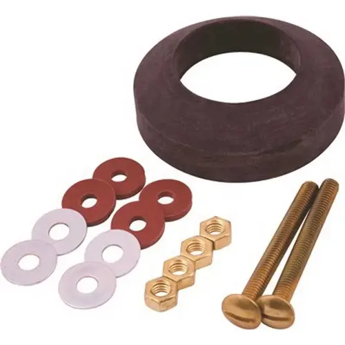 Tank To Bowl Gasket and Bolt Kit for Eljer Black