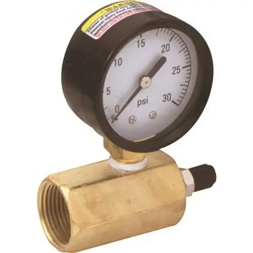 National Brand Alternative 511008 Gas Test Gauge 0 psi to 30 psi