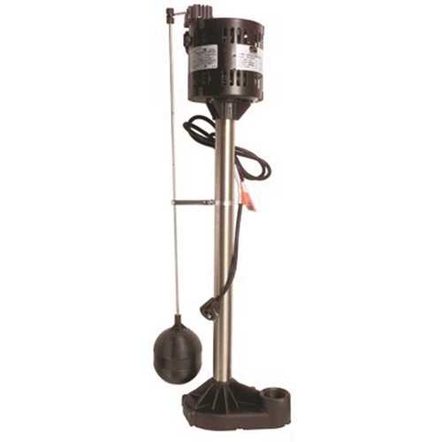 1/3 HP Thermoplastic Pedestal Sump Pump