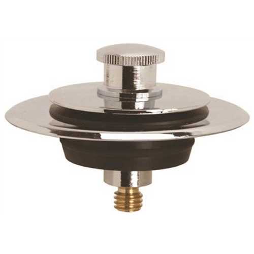 IPS Corporation 60319 2.875 in. Push Pull Chrome Plated Bathtub Stopper Fits Any Tub Strainer Body