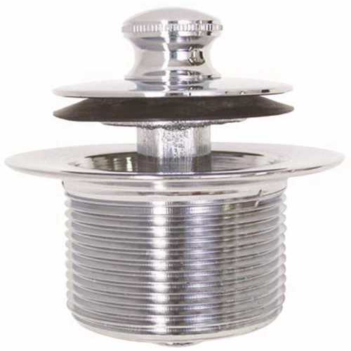IPS Corporation 63055 Lift-and-Turn Bathtub Drain Stopper 1-3/8 in., 16 TPI in Chrome