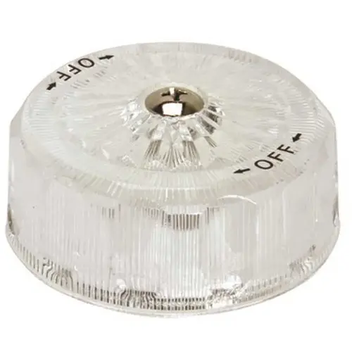Acrylic Mixet Volume Control Handle, Clear