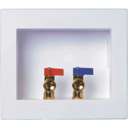 Water-Tite 82056 DU-All 1/2 in. PEX Dual-Drain Washing Machine Outlet Box