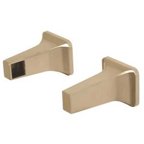 Proplus 558715 3/4 in. Towel Bar Bracket in Brushed Nickel Brush Nickel Pair