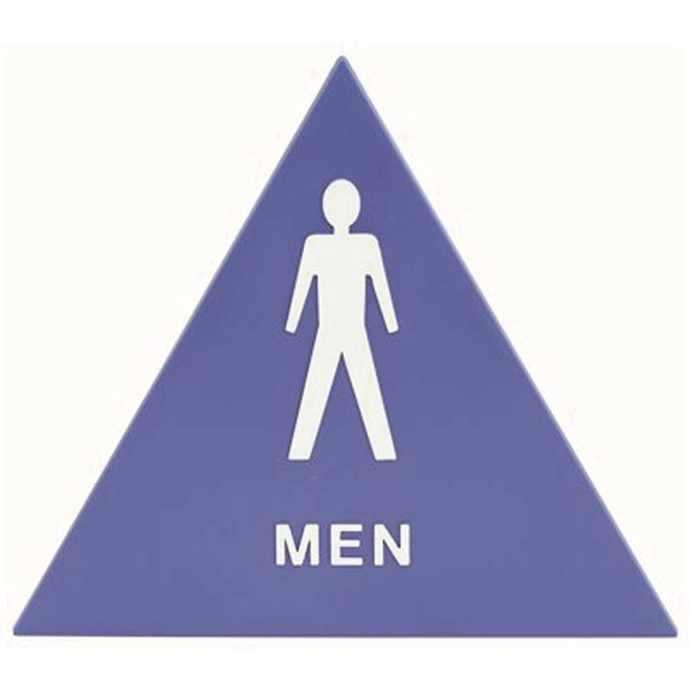 CHIEMSEE キムジー　ディスプレイサイン Graphic Sign, Triangle, MEN, White Legend, Blue Background