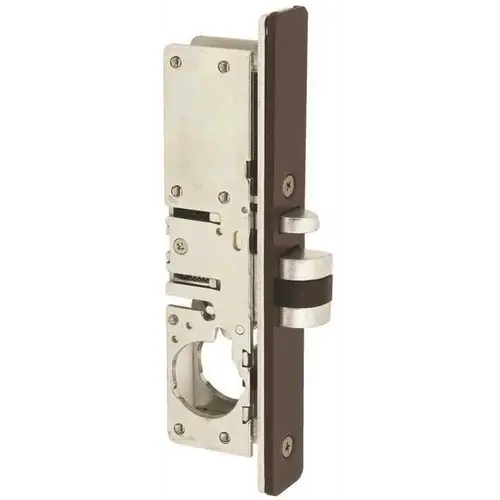 2200 Series 1-1/8 in. Backset Narrow Stile Deadlatch Dark Bronze